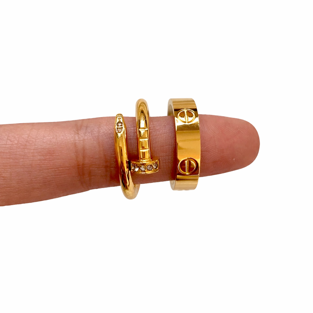 Nail & Cartier Ring